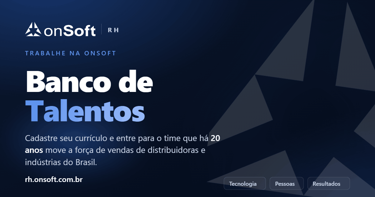 onSoft RH | Venha fazer parte do nosso time
